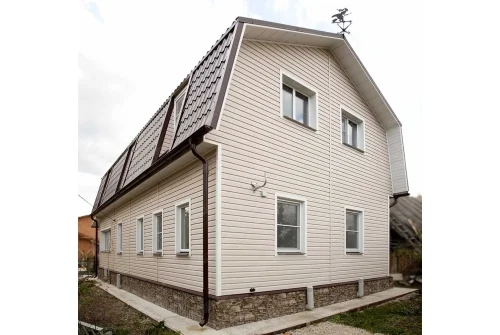 Колено стока GL PU 90 мм RAL 8017 шоколад