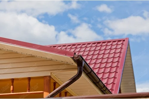 Крюк длинный GL PU 125 мм RAL 3005 красное вино