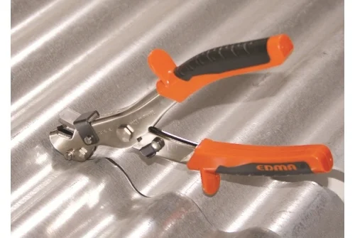 Ножницы просечные по металлочерепице EDMA - 011355