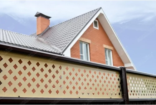 Полотно декоративное 360х2500 RAL 1014