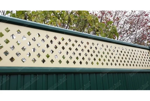 Полотно декоративное 360х2500 RAL 1014