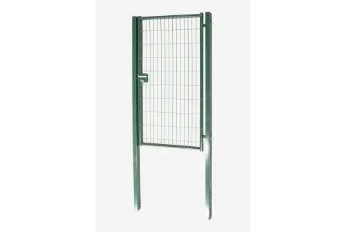 Замок LAKZ 6060 P1L корпус из полимиада с ручками из полимиада, зеленый RAL 6005