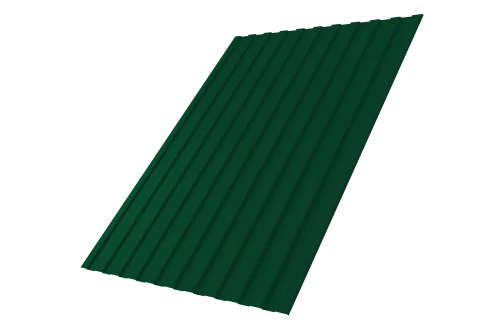 Профнастил С8A v01 0,5 Satin RAL 6005 зеленый мох - Столица крыш