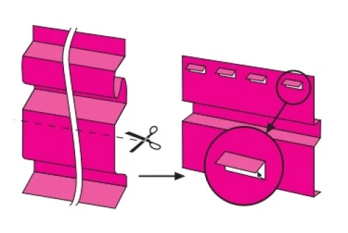 Пробойник насечек SL5 для защелкивания панелей ПВХ Malco - SL5