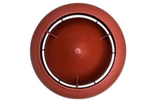 Выход вытяжки с колпаком Vilpe 125/160/700/ИЗ красный