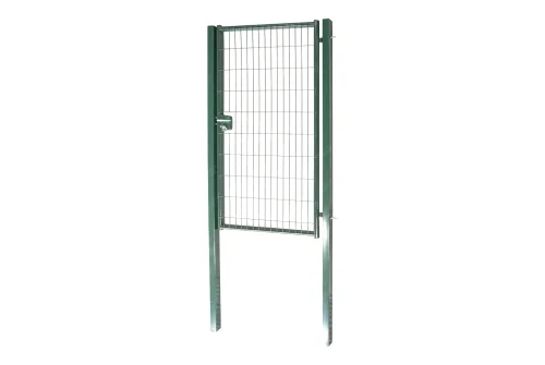 Замок LAKQ 4040 U2L корпус металлический, с ручками из алюминия, зеленый RAL 6005