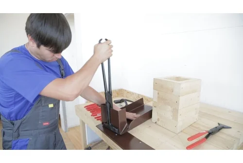 Клещи большие прямые скошенные 180мм сквозное соединение Stubai - 282326