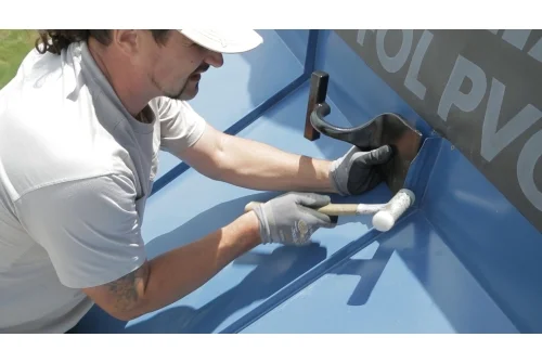 Молоток кровельный EDMA с пластиковыми наконечниками (135355)