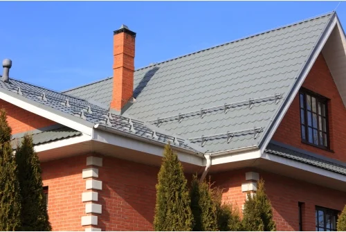 Снегозадержатель трубчатый Grand Line RAL 8017 3м