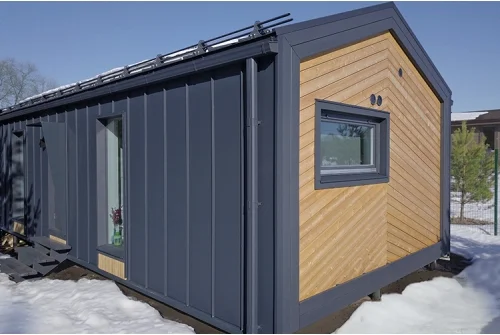 Снегозадержатель для фальцевой кровли Grand Line RAL 7024 3м