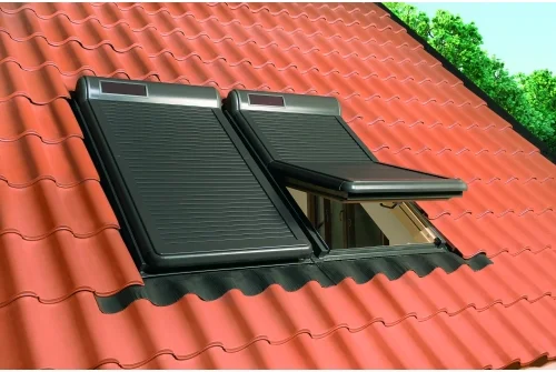 Рольставни FAKRO ARZ-H (102) 78х118 темно-пепельный