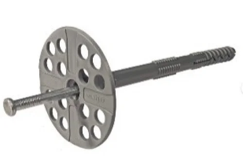 Дюбель Daxmer IZM 10х120 с металлическим гвоздем для теплоизоляции (500шт)