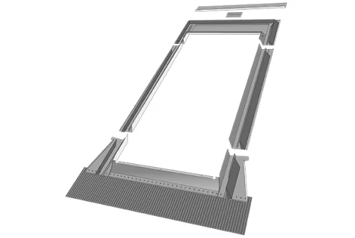 Оклад для профилированных кровельных покрытий FAKRO EZV-А 55х98