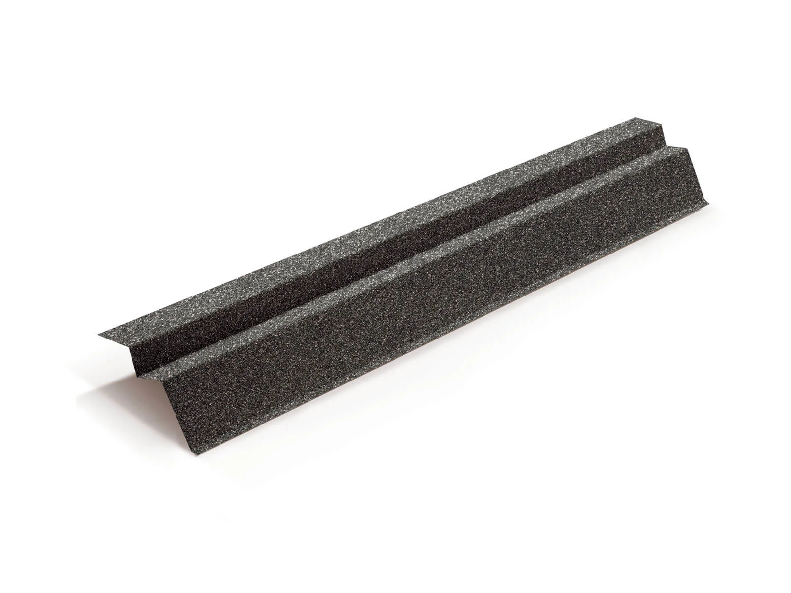 Планка карнизная для композитной черепицы Metrotile сланцевый (1,355м)