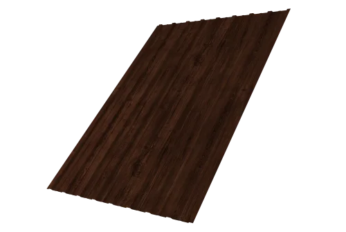 Профнастил С10A 0,45 Print Elite Cherry Wood TwinColor - Столица крыш