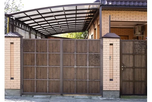 Профнастил С8A v01 0,45 Print Elite Antique Wood TwinColor