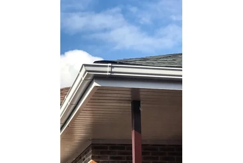 Угол желоба со сварным швом внутренний Vortex Lite 130мм RAL 8017 шоколад