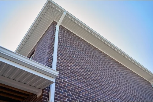 Угол желоба со сварным швом внутренний Vortex Lite 130мм RAL 9003 сигнальный белый