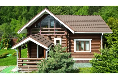 Лист композитной черепицы Grand Line Roman капучино