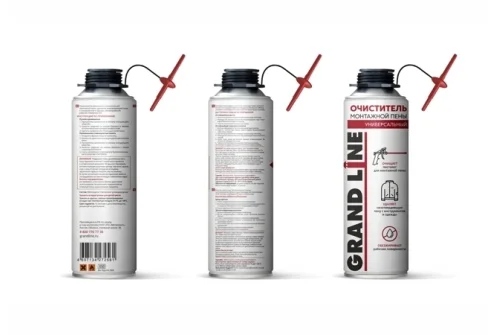 Очиститель монтажной пены Grand Line, 300мл, 400г