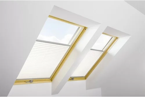 Штора плиссированная FAKRO APS-666 (группа 2) 66х118 белый ажур