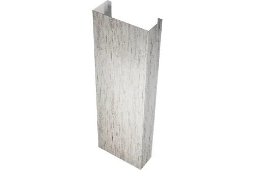Полустолб для С21 0,45 Print Elite с пленкой Snow Wood TwinColor (L2,5) - Столица крыш