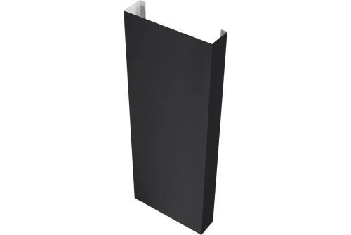 Полустолб для С8,С10 0,5 Satin с пленкой RAL 9005 черный (L1,8) - Столица крыш