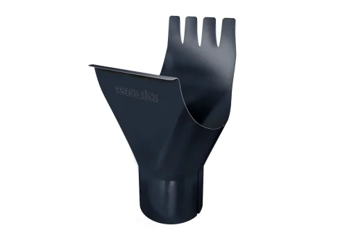 Воронка GL PU 150/100 мм RAL 7024 мокрый асфальт