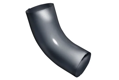 Колено 60 град GL PU 100 мм RAL 7024 мокрый асфальт