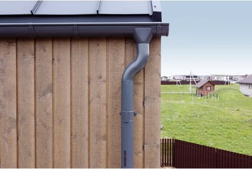 Крюк длинный GL PU 150 мм RAL 7024 мокрый асфальт