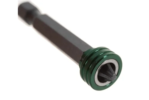 Биты Kraftool Еxpert с магнитным держателем-ограничителем, тип хвостовика E 1/4, PZ2 50мм 1шт в блистере (26129-2-50-1)