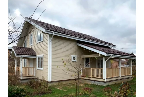 Металлочерепица "Кредо" ("Kredo") v01 0,5 Drap RAL 8017 шоколад