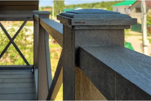 Перила ДПК Grand Line 84х45мм Венге 4м (ШТх4)