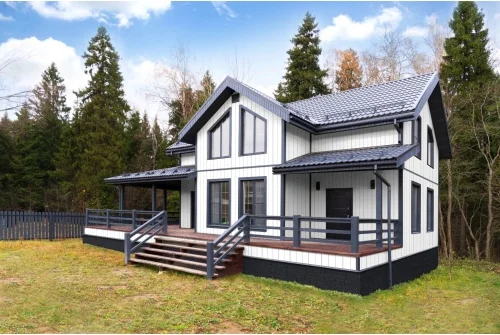 Сайдинг Natural-брус Grand Line Standart белый (3,0м)