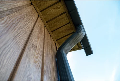 Квадро Брус Grand Line 0,45 Print Elite с пленкой White Wood TwinColor