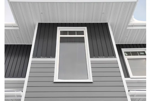 Квадро Брус Grand Line 0,5 Satin с пленкой RAL 7024 мокрый асфальт