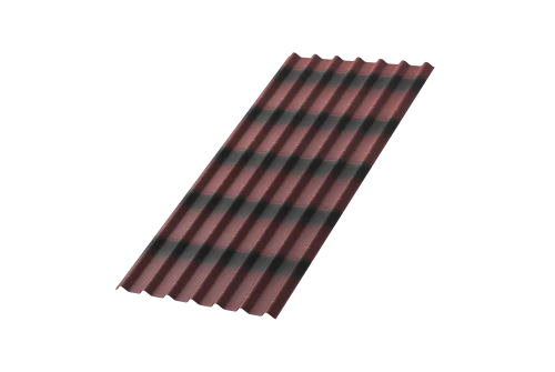 Черепица Ондулин красная