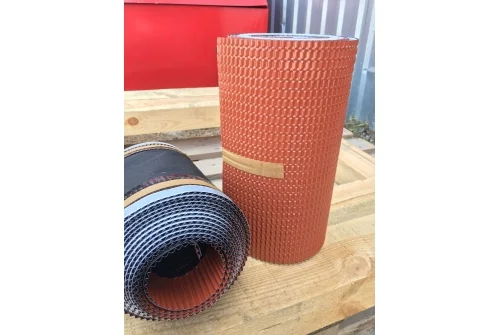 Лента для примыкания гофрированная алюминиевая Optima кирпичная 280мм (5м)