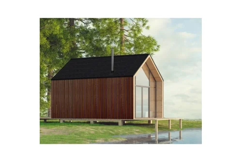 Черепица гибкая Технониколь Shinglas Фазенда черный