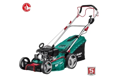Газонокосилка самоходная бензиновая Зубр 4.8 кВт, 6.5 л.с., 510 мм( ГБС-510)