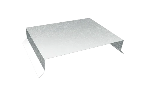 Парапетная крышка прямая 200мм 0,5 Zn (2м)