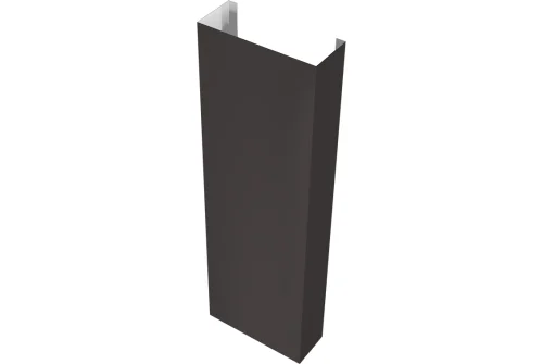 Полустолб для С21 0,5 Satin Matt TX с пленкой RR 32 темно-коричневый (L3,0) - Столица крыш