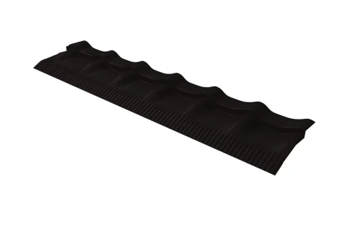 Модуль обхода трубы МЧ классик 0,5 Drap TX с пленкой RAL 9005 черный