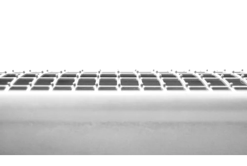 Решетка желоба защитная RAL 9003 сигнальный белый (0,6м)