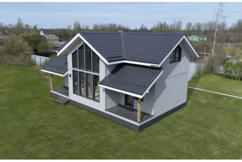 Сайдинг Вертикальный Grand Line Standart серый (3,0м)