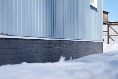 Сайдинг Вертикальный Color Plus голубой (3,0м)