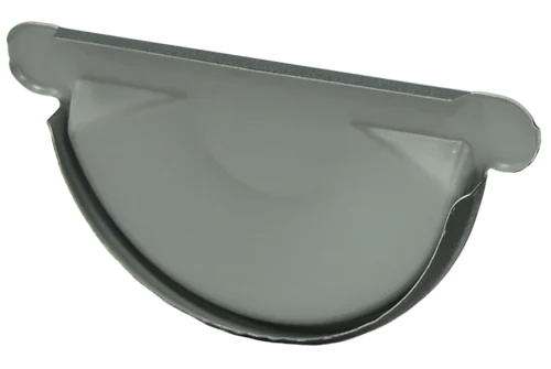 Заглушка торцевая универсальная GL PE Matt 125 мм RAL 7024 мокрый асфальт