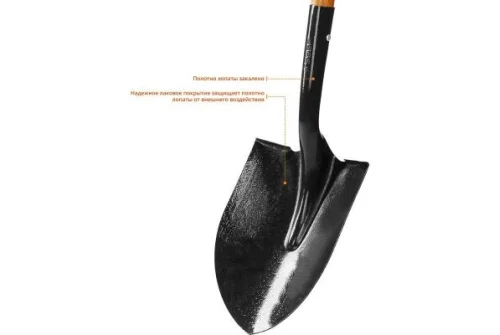 Лопата штыковая Зубр Профи-10 для земляных работ (4-39529_z01)