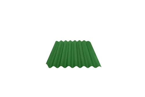 Черепица фиброцементная Профи Тисма 40/150-8-1740х1130х5,8 зеленый