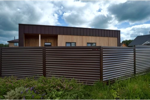 Крышка жалюзи Milan, Tokyo (для калиток, ворот) 0,45 PE-Double RAL 8017 шоколад (3м)